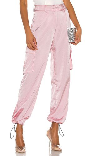 Pantalón jogger con cordón seleste en color talla L en - Pink. Talla L (también en S) - superdown - Modalova
