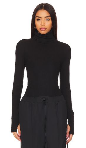 Jackson rib turtleneck top en color talla L en - Black. Talla L (también en M, S, XL, XS) - Splits59 - Modalova