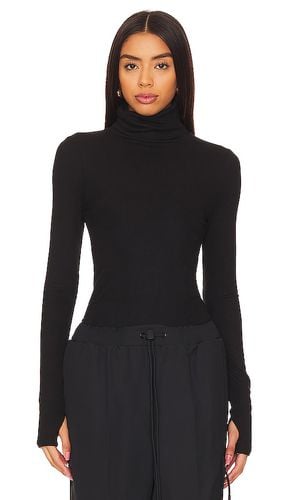 Jackson rib turtleneck top en color talla M en - Black. Talla M (también en XS) - Splits59 - Modalova