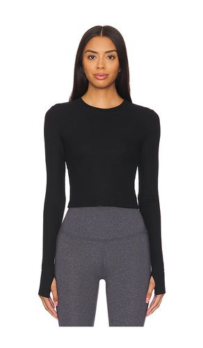 Louise Rib Long Sleeve Crop Top in . Size M, S - Splits59 - Modalova