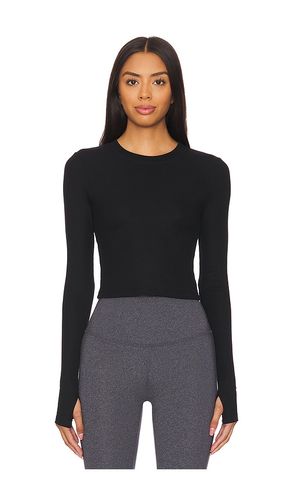 Louise Rib Long Sleeve Crop Top in . Size S. Also in XS, M, L - Splits59 - Modalova