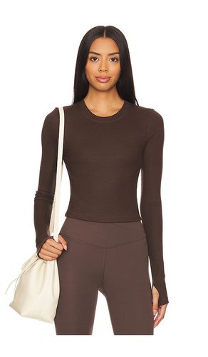 Louise Rib Long Sleeve Crop Top in . Size S - Splits59 - Modalova