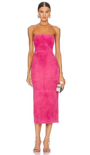 Suede Tube Dress in . Taglia M - SPRWMN - Modalova