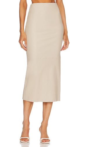 Leather Tube Skirt in . Size XS - SPRWMN - Modalova