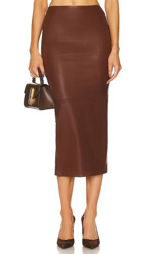 Leather Tube Skirt in . Size M - SPRWMN - Modalova