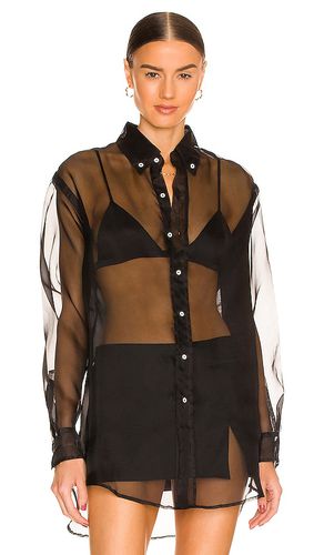 Oversized shirt en color talla S en - Black. Talla S (también en XS) - SPRWMN - Modalova