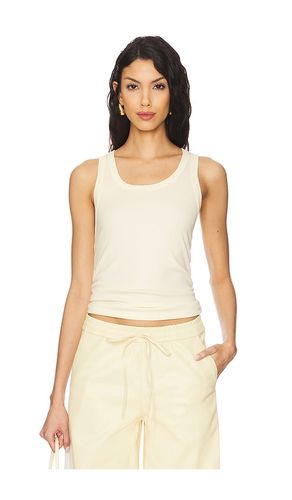 Fitted Scoop Tank Top in . Size S, XS - SPRWMN - Modalova