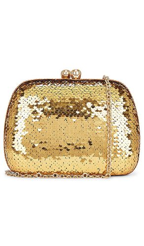 Lolita sequin clutch en color oro metálico talla all en - Metallic Gold. Talla all - Serpui - Modalova