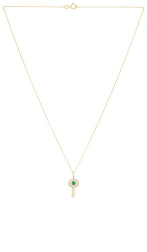 Home Sweet Home Emerald Necklace in - STONE AND STRAND - Modalova