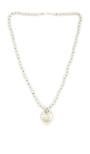 Big Hearted Puffed Necklace in - STONE AND STRAND - Modalova