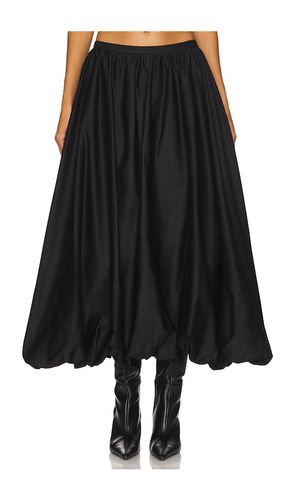 Falda maxi con efecto puff balu cotton en color talla 34 en - Black. Talla 34 (también en 36, 38, 40) - SIEDRES - Modalova