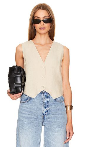 Tashi Linen Vest in . Taglia XL - Rue Sophie - Modalova