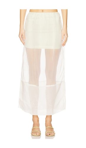 Pencil Sheer Maxi Skirt & Satin Mini in . Size M. Also in S, XS - SWF - Modalova