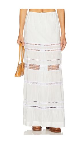 Falda skirt en color blanco talla L (también en M, S, XS) - SWF - Modalova