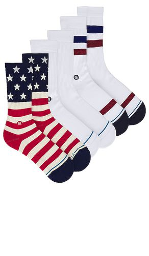 The Americana 3 Pack Sock in . Size M - Stance - Modalova