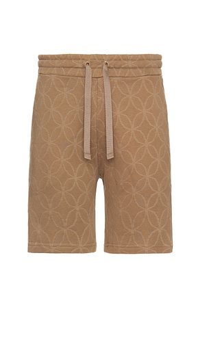 Terry sweat short en color marrón talla M en - Brown. Talla M (también en S, XL/1X) - Scotch & Soda - Modalova