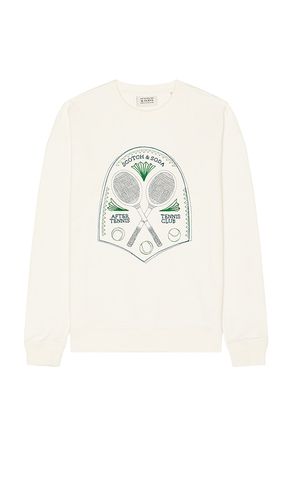 Sudadera embroidered en color blanco talla L en - White. Talla L (también en M, S, XL/1X) - Scotch & Soda - Modalova