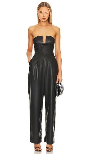 Faux Leather Jumpsuit in . Taglia M, S, XS - Susana Monaco - Modalova