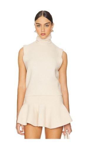 Mapache Mock Neck Vest in . Taglia M, XL, XS - Susana Monaco - Modalova