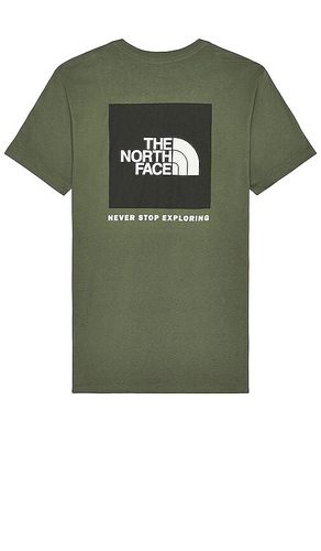 Camiseta box nse en color verde talla S en & - Green. Talla S (también en M) - The North Face - Modalova