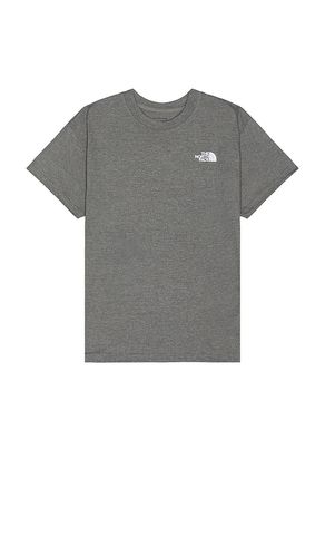 Camiseta en color gris talla L en - Grey. Talla L (también en M, XL/1X) - The North Face - Modalova