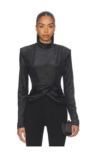 Velvet Draped Top in . Size 32. Also in 34, 36, 38 - ROTATE - Modalova