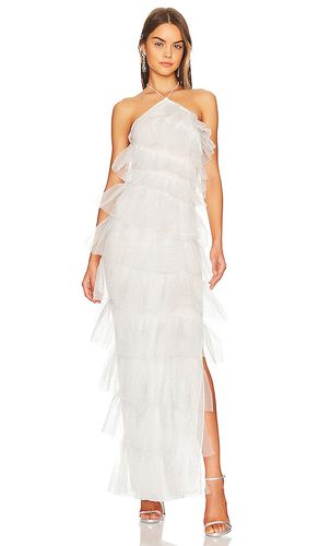 Vestido largo henri en color blanco talla 0 en - White. Talla 0 (también en 00, 10, 12, 2, 4, 6, 8) - The Bar - Modalova