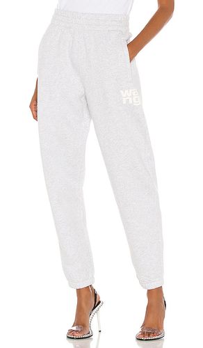 Pantalón deportivo foundation en color gris claro talla M en - Light Grey. Talla M (también en L, S, XL - Alexander Wang - Modalova