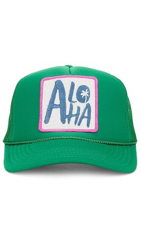 Friday Feelin Aloha Hat in Green - Friday Feelin - Modalova