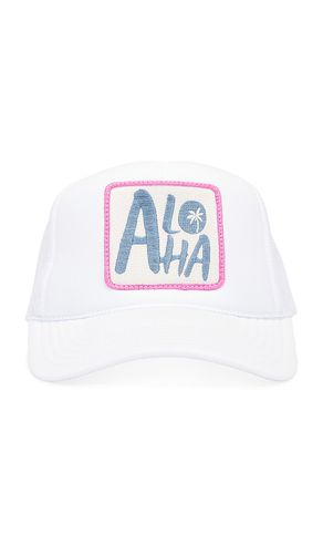 Friday Feelin Aloha Hat in White - Friday Feelin - Modalova