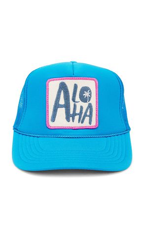 Friday Feelin Aloha Hat in Blue - Friday Feelin - Modalova