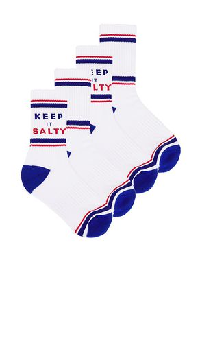 Keep It Salty 2 Pack Crew Socks in - Friday Feelin - Modalova