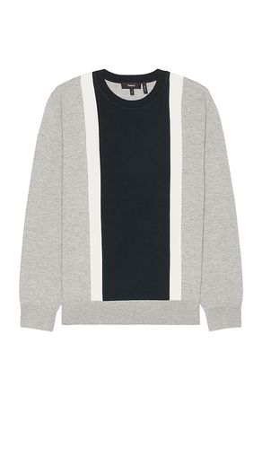 Intarsia Crew Sweater in . Taglia M, XL - Theory - Modalova