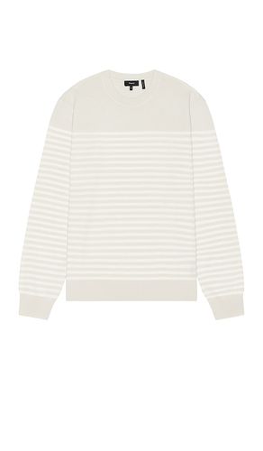 Striped Crew Regal Sweater in . Size M, XL/1X - Theory - Modalova