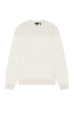 Striped Crew Regal Sweater in . Taglia M, XL/1X - Theory - Modalova