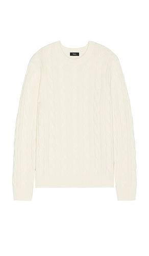 Cable Knit Sweater in . Taglia M, S - Theory - Modalova