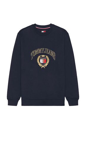 Prep Crest Crew Sweater in . Taglia M, S, XL/1X - Tommy Jeans - Modalova