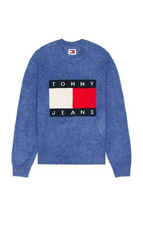 Jersey reg en color azul talla L en - Blue. Talla L (también en M, S, XL/1X) - Tommy Jeans - Modalova