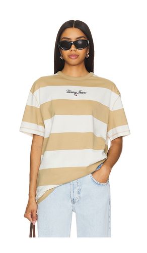 Bold Stripe Tee in . Taglia L, S - Tommy Jeans - Modalova