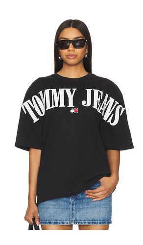 Camiseta en color talla L en - Black. Talla L (también en M, S, XL/1X) - Tommy Jeans - Modalova