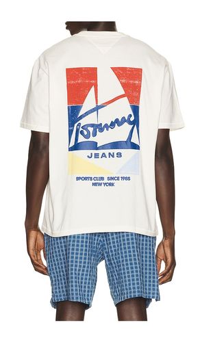 Relaxed Sailboat Tee in . Taglia S. Also in M, L - Tommy Jeans - Modalova