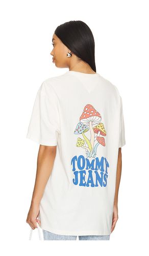 Camiseta en color blanco talla M en - White. Talla M (también en L, S, XL/1X, XS) - Tommy Jeans - Modalova