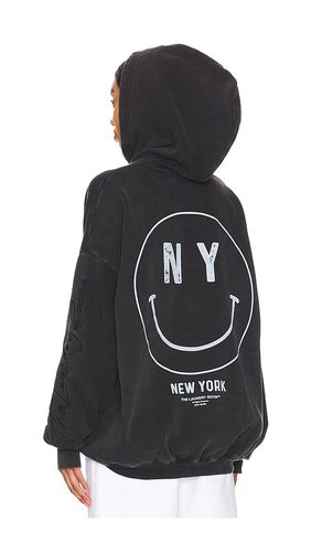 Sudadera con capucha de escondite sonriente new york en color charcoal talla M en - Charcoal. Talla M (t - The Laundry Room - Modalova