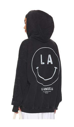 Los angeles smiley hideout hoodie en color charcoal talla L en - Charcoal. Talla L (también en M, S, XL - The Laundry Room - Modalova