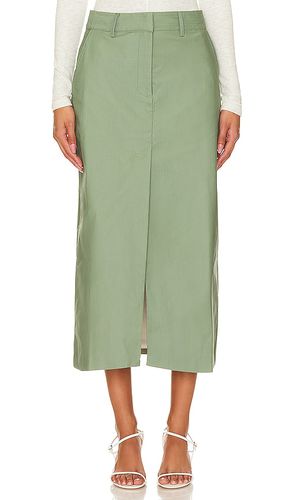 Falda maxi isabeau en color salvia talla M en - Sage. Talla M (también en XS) - The Line by K - Modalova