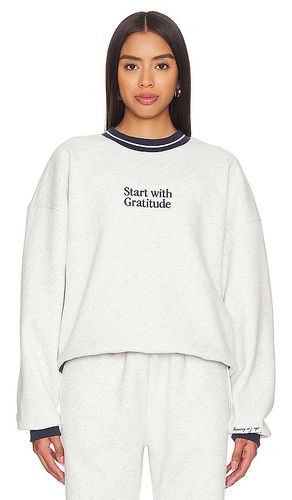 Start With Gratitude Sweatshirt in . Size M/L - The Mayfair Group - Modalova