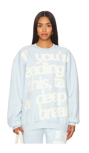 Take A Deep Breath Crewneck in . Taglia M/L, S/M, XS - The Mayfair Group - Modalova