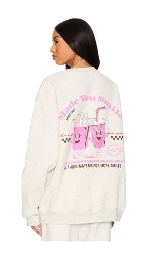 Made You Smile Crewneck in . Size S/M, XS - The Mayfair Group - Modalova