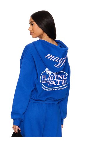 Sudadera playing with fate fitted zip-up en color royal talla M/L en - Royal. Talla M/L (también en S/M, XL - The Mayfair Group - Modalova