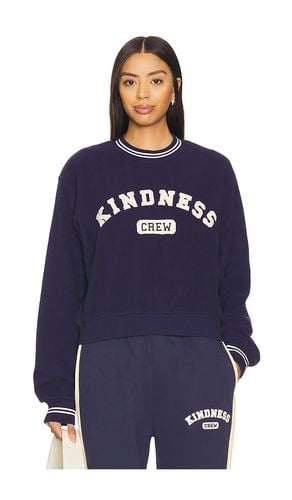 Cuello redondo kindness crew - teddy fitted en color talla M/L en - Navy. Talla M/L (tambi - The Mayfair Group - Modalova